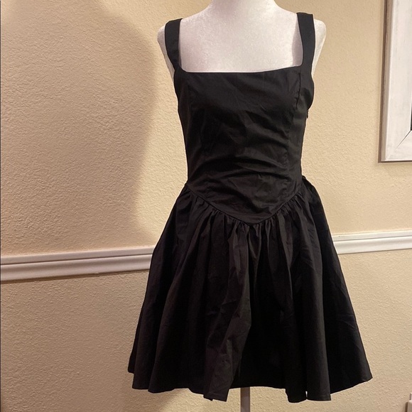 Princess Polly Black Straplie Mini Dress - Picture 4 of 13